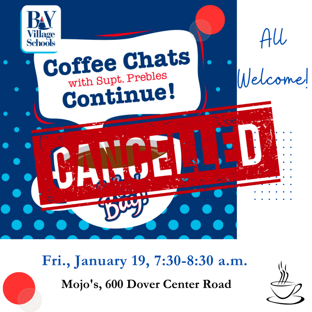Coffee Chat is Canceled
