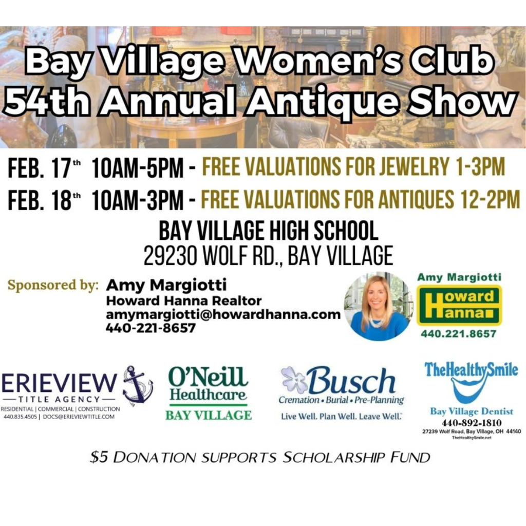BV Antique Show flyer