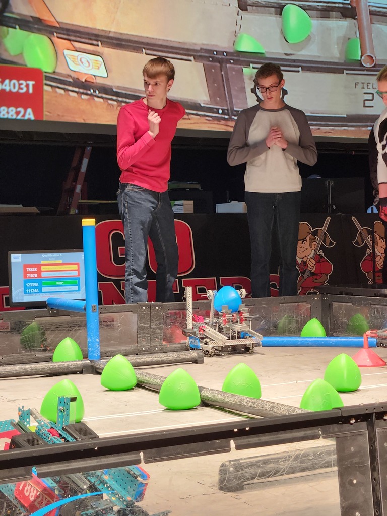 Robotics tournament photo