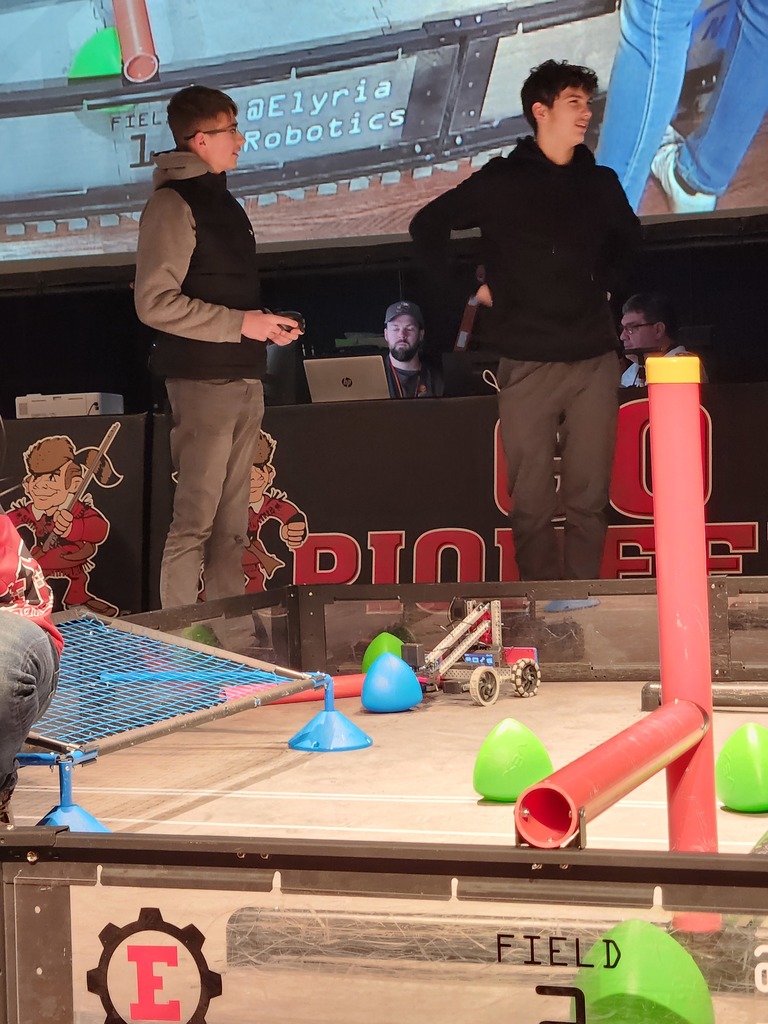 Robotics tournament photo