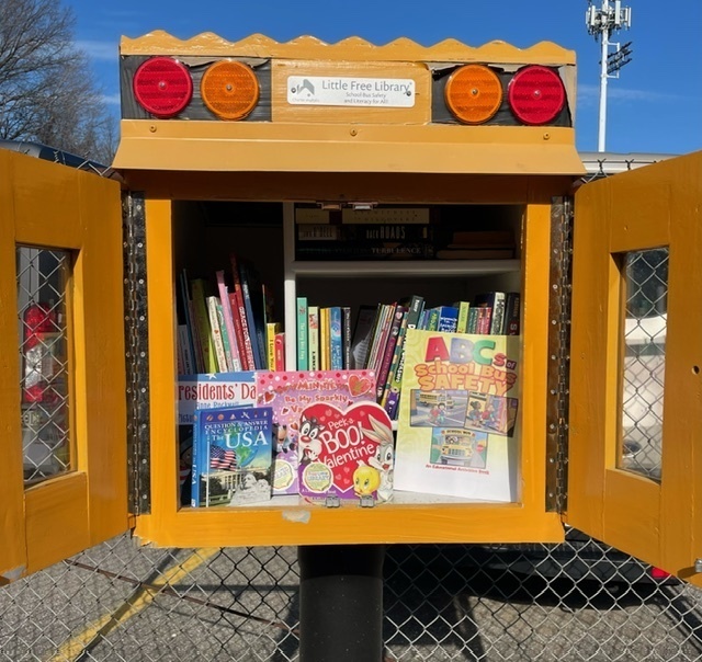 Little Free Library at the Bus Garage photo