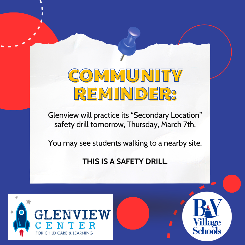 glenview safety drill alert