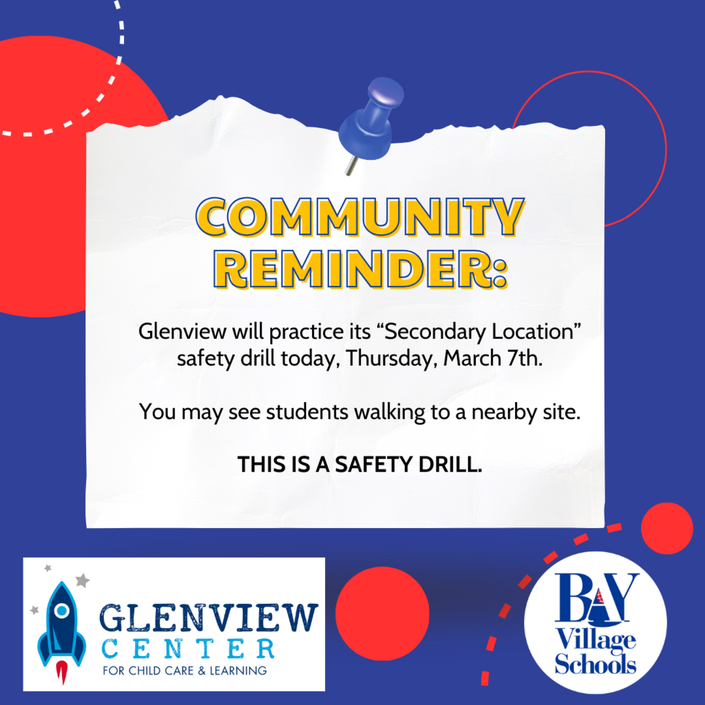 Glenivew safety alert drill