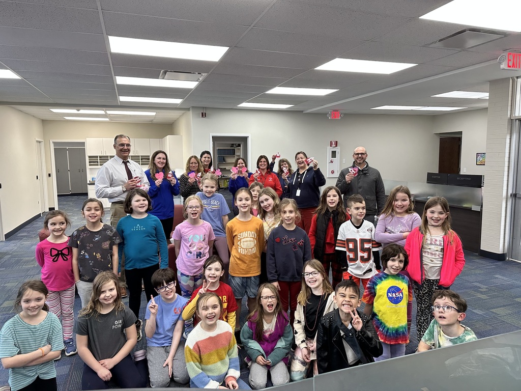 Kids Who Care Club visits Central Office photo