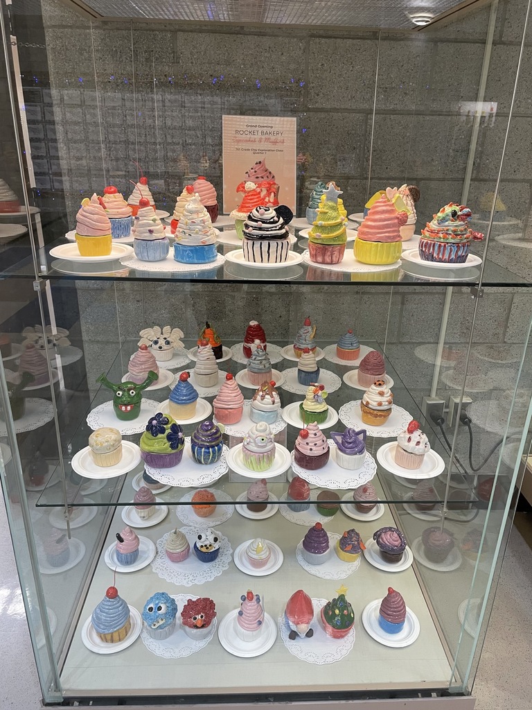 Bay Middle School clay creations photo