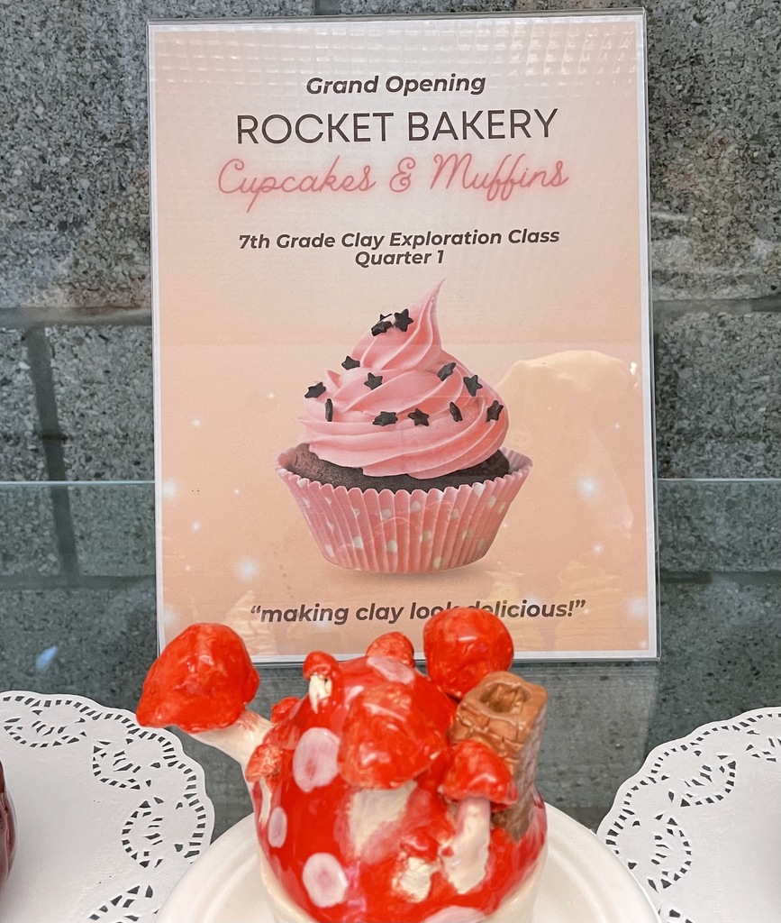 Rocket Bakery gallery of clay cupcakes and muffins