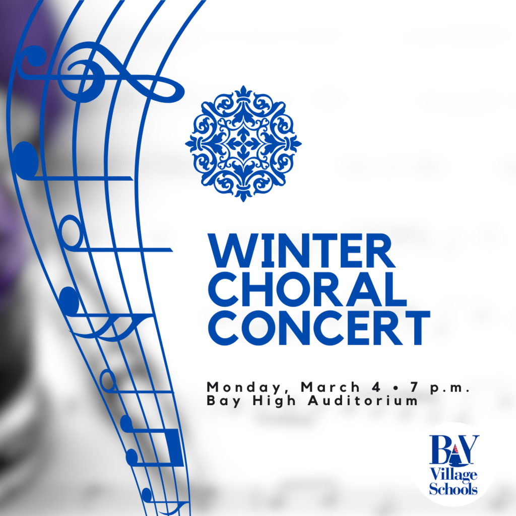 Winter Choral Concert flyer 