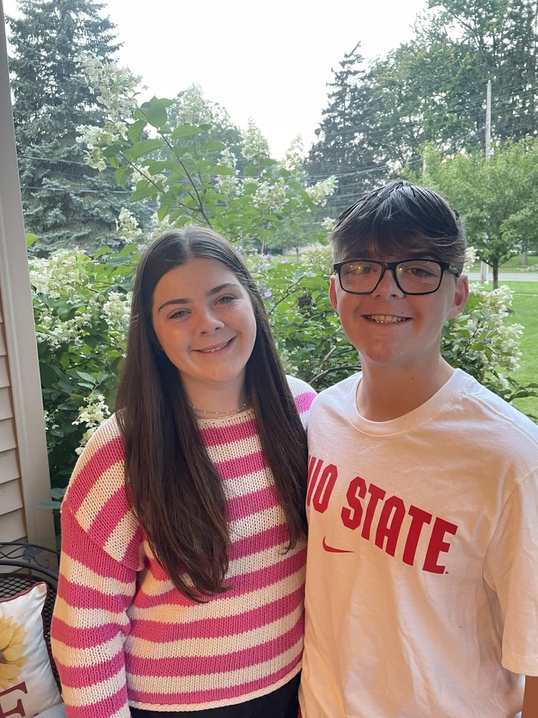 Military-connected students Kelly and Walter Rekstis. photo