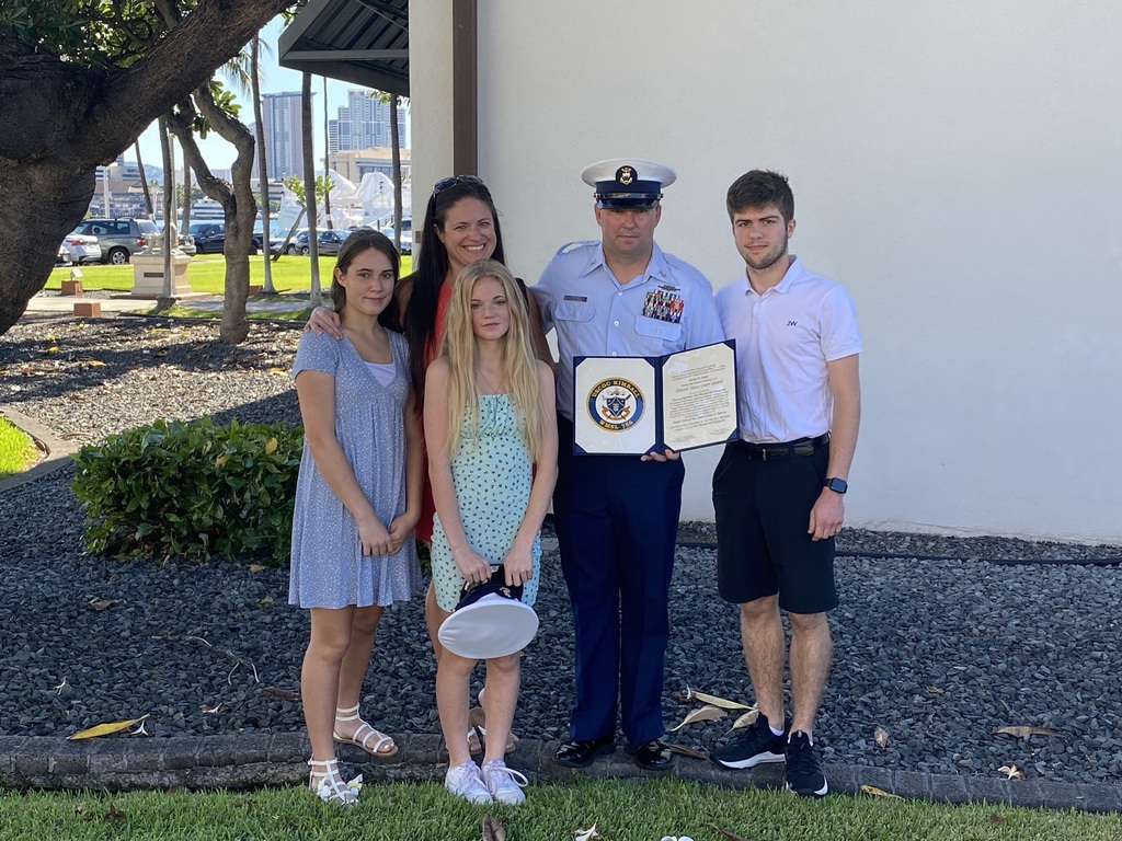 Parker Family photo military connected