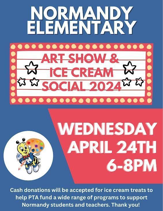 Normandy Art Show 2024 flyer