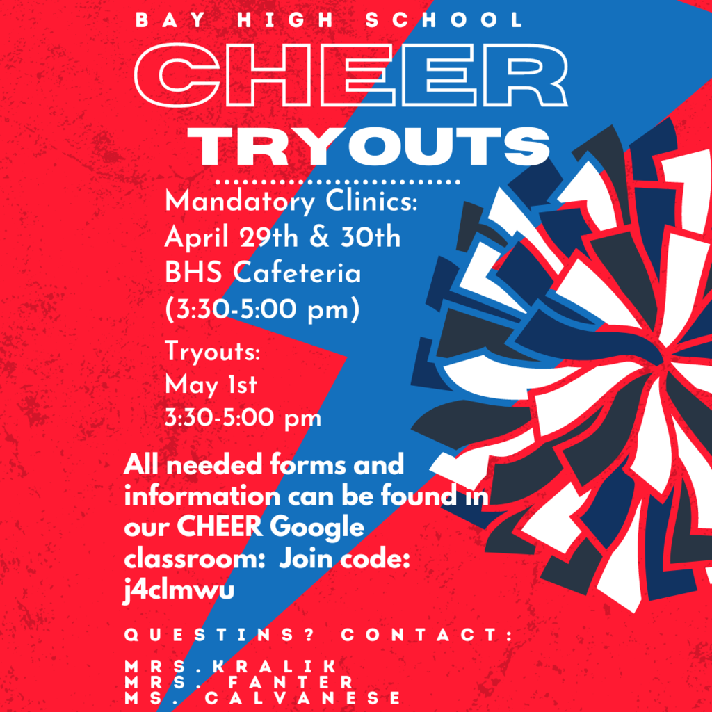 Cheer Tryouts Flyer