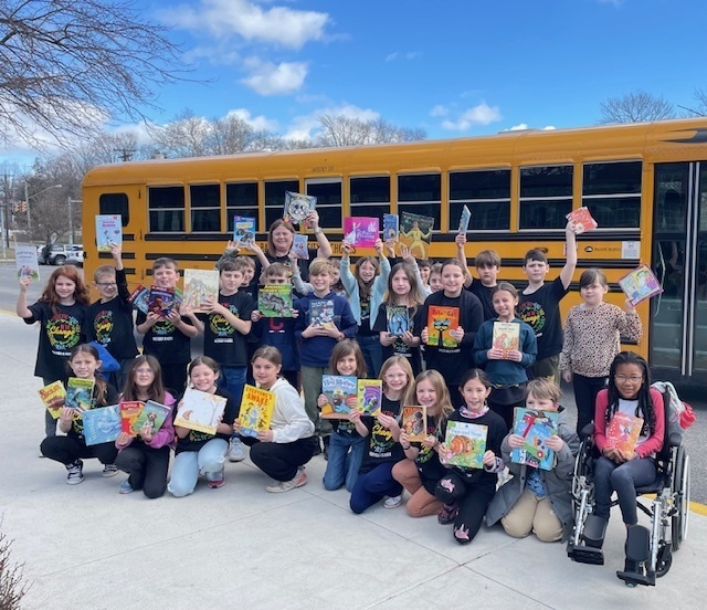 Little Free Library April photo