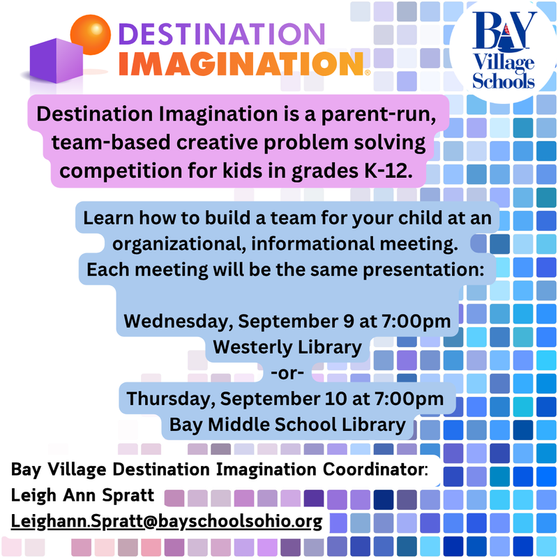 Destination Imagination Flyer