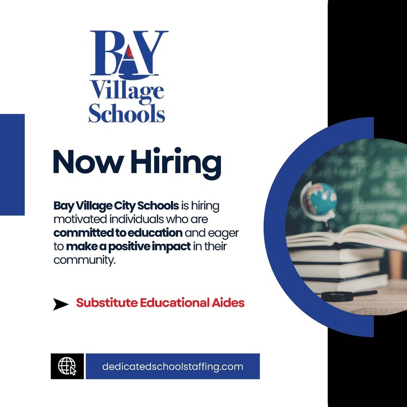 Hiring substitute educational aides flyer 