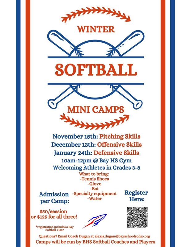 Softball Mini Camps Flyer 2026-27