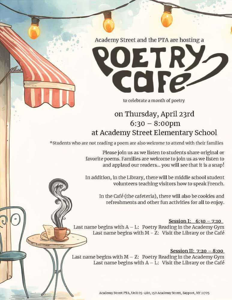 Poetry Cafe