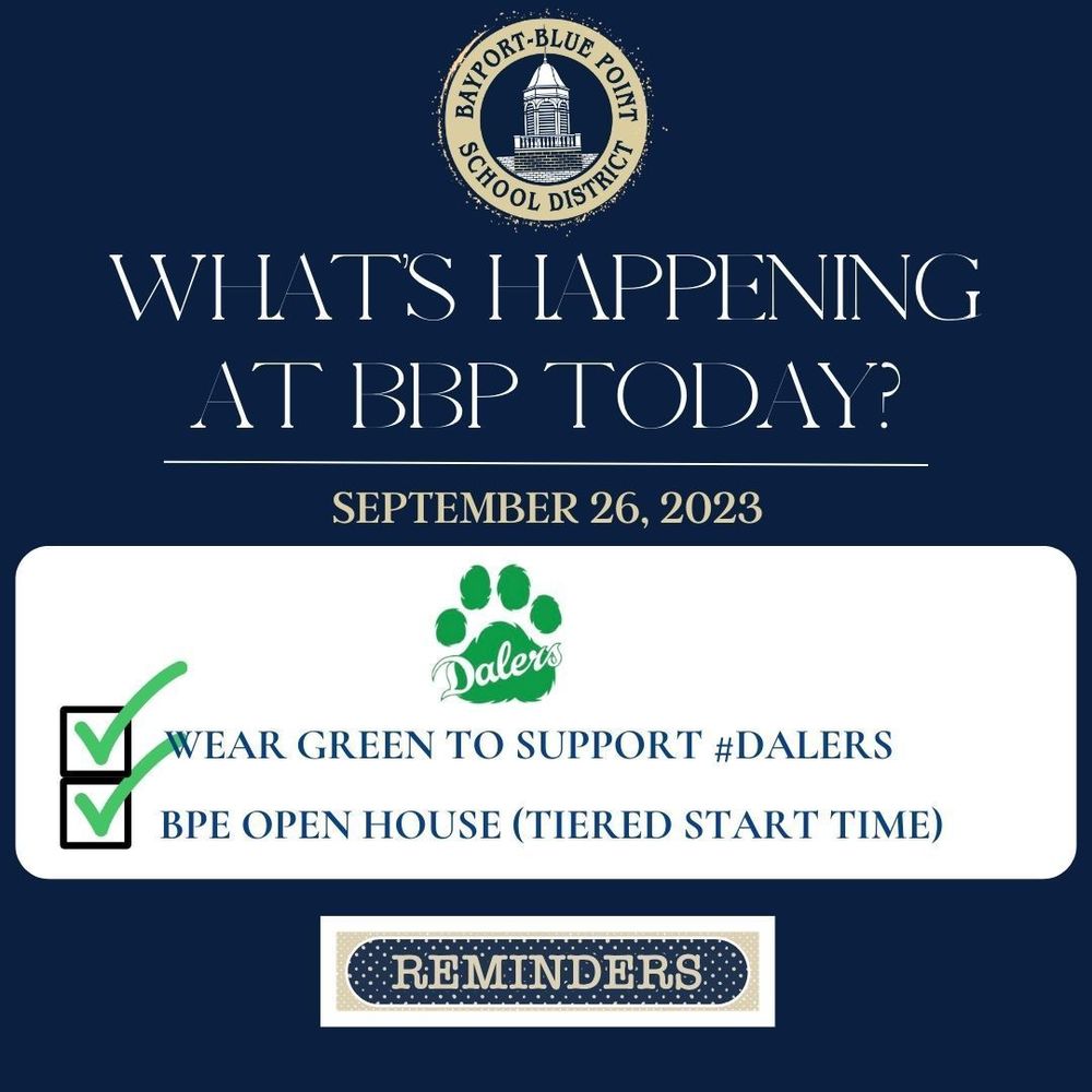 BBP Happenings
