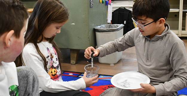 Sylvan Avenue third graders explore electromagnetism