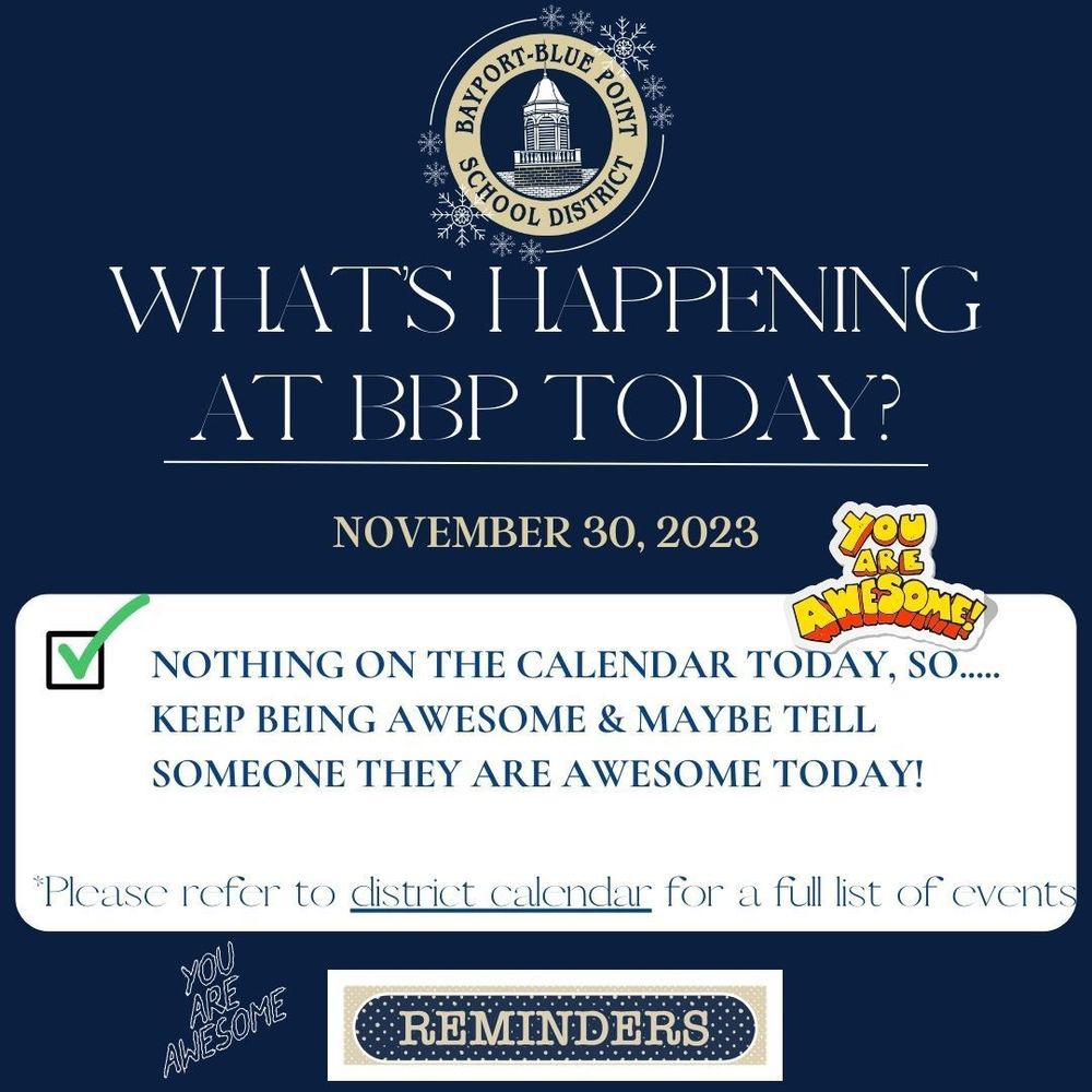 BBP Happenings