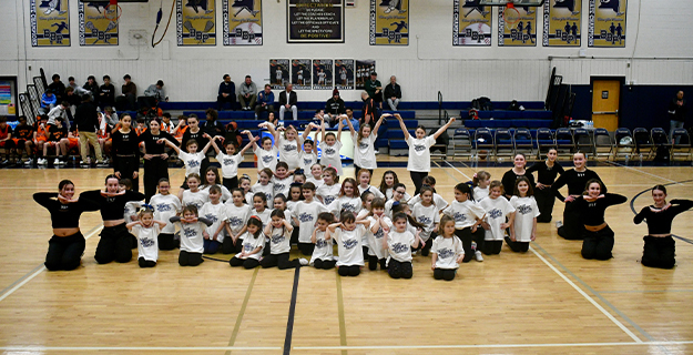 Future BBP Dancers join high school’s new competitive dance team for halftime show
