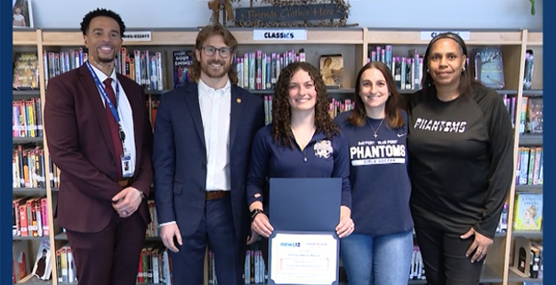 Senior Kailey B. named News 12 Scholar Athlete