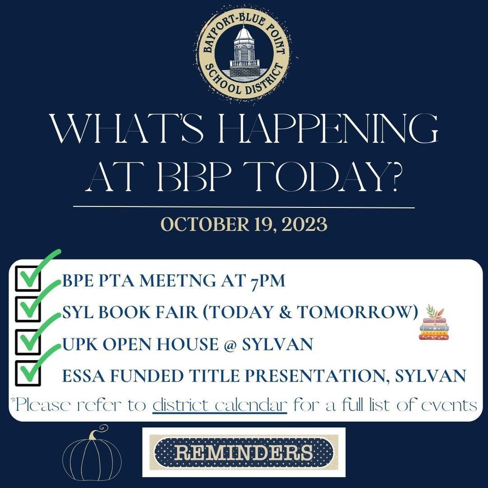 BBP Happenings