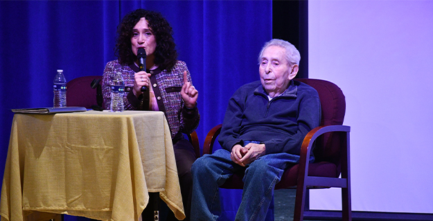 Holocaust survivor shares powerful testimony with James Wilson Young Middle School