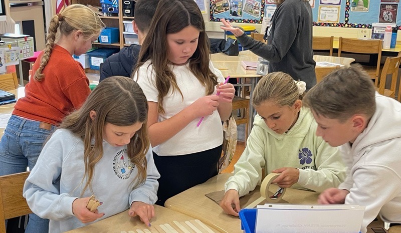 students in classroom