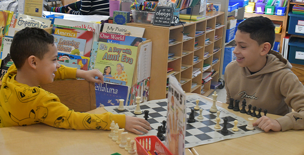 Blue Point Elementary’s Chess Nuts improve their skills  