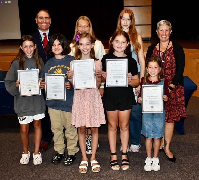 Board of Education recognizes student-artists and staff of the year