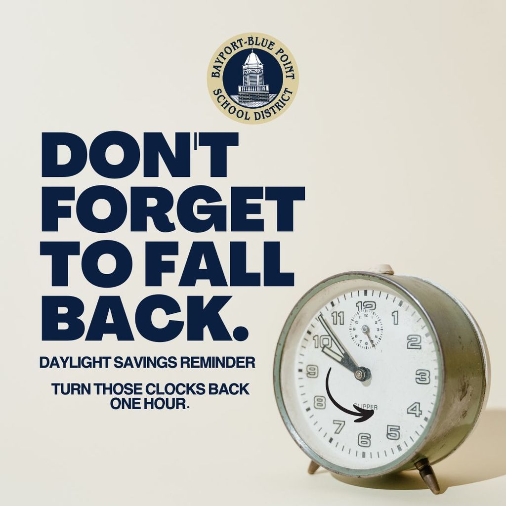Daylight Savings Reminder