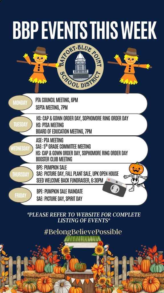 BBP Happenings