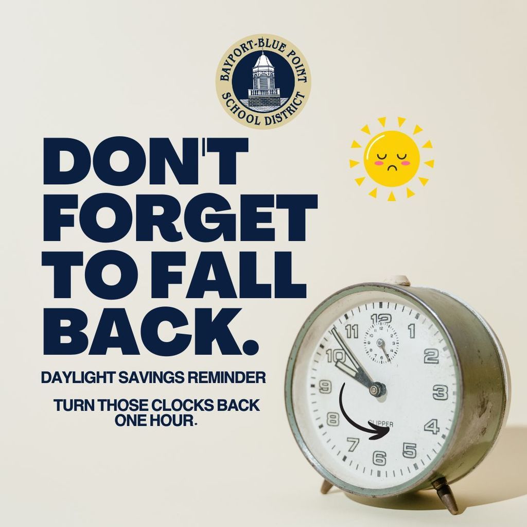 Daylight Savings Reminder