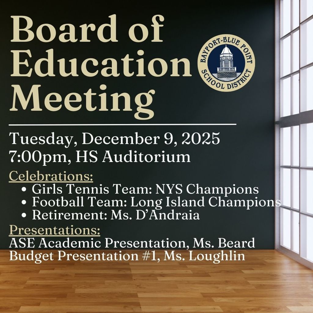 Board of Education Meeting 