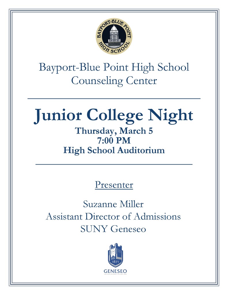 2026JuniorCollegeNightFlyer