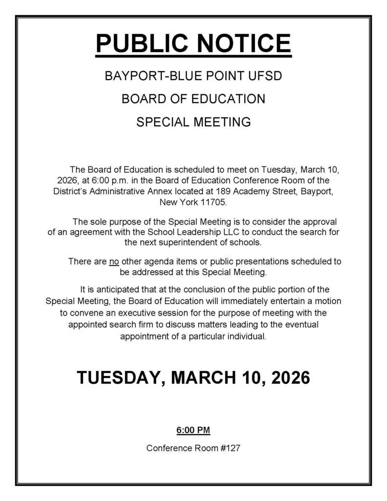 Board of Education Meeting 