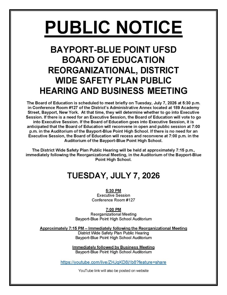 Public Notice