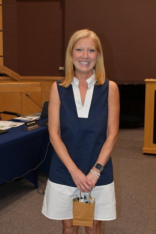 woman dressed in formal attire