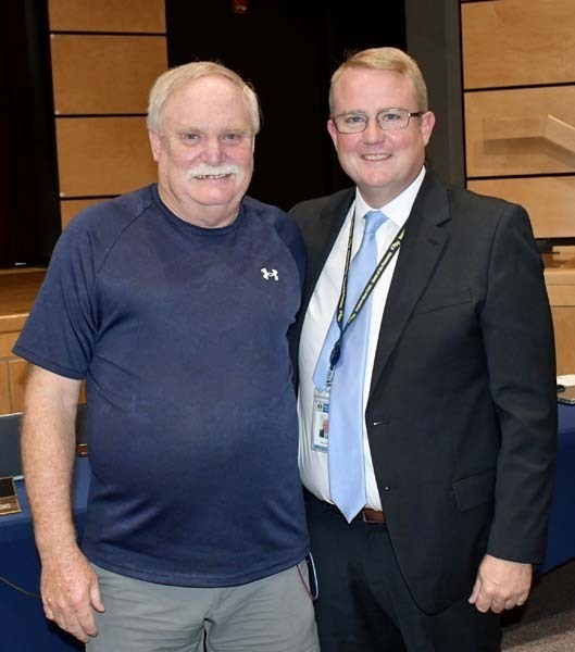 There was plenty to celebrate at the Bayport-Blue Point Board of Education meeting on Sept. 15. Seventeen students were recognized for having their artwork selected for the district’s 2026-27 calendar.