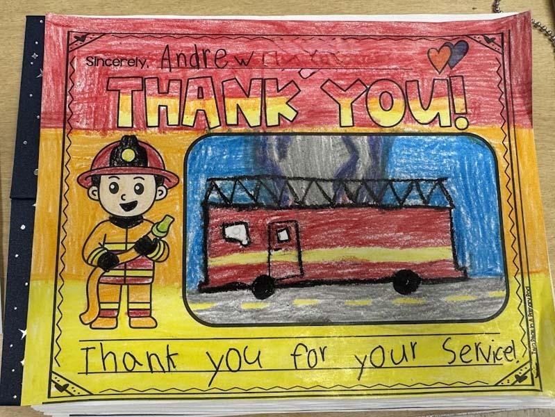 Student artwork.