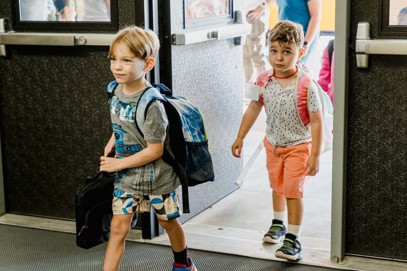 Bethpage schools were vibrating with excitement this morning as students returned for the first day of the 2025-26 school year. Arriving by bus, foot, car and bike, students greeted friends and teachers with hugs, high fives and big smiles.