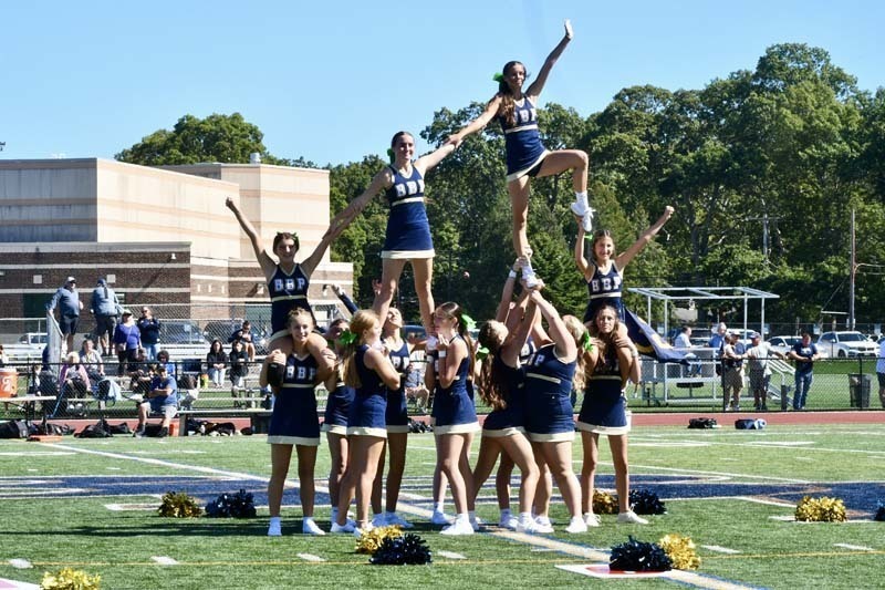 Cheerleaders.