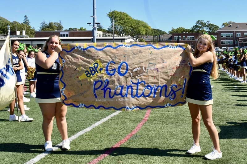Cheerleaders.