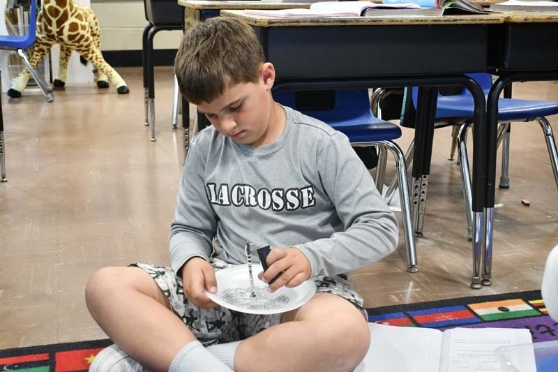 Sylvan Avenue third graders explore electromagnetism