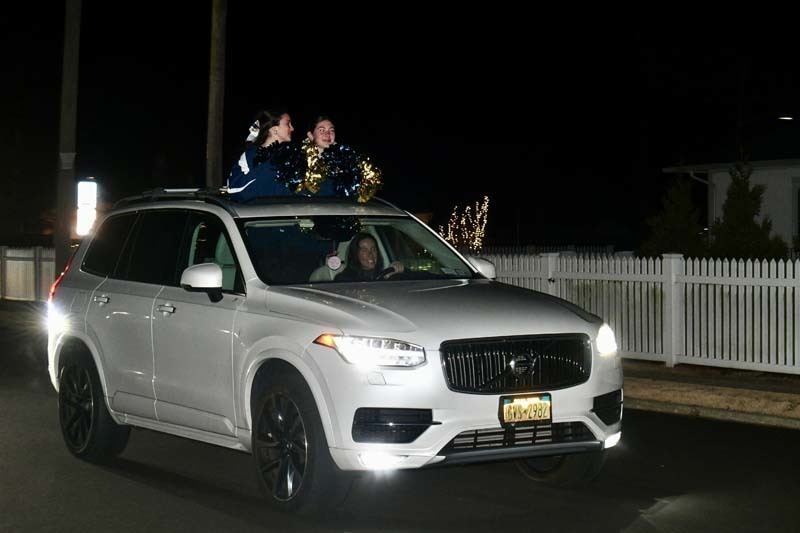 Bayport-Blue Point School District honored two outstanding varsity teams for their remarkable accomplishments.