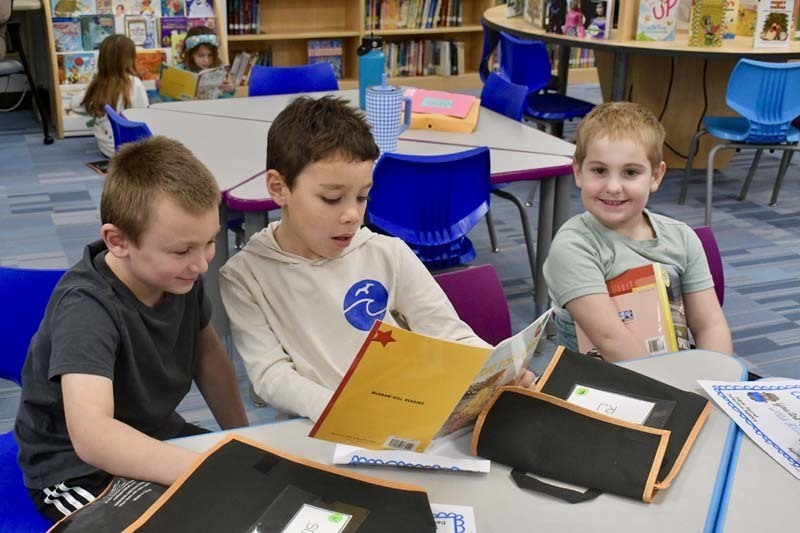 First graders at Academy Street Elementary have cracked the case on tricky words and officially earned their badges as “word detectives.” 