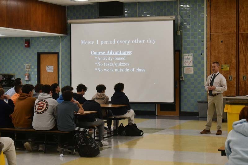 Incoming freshmen, along with current ninth through eleventh graders.