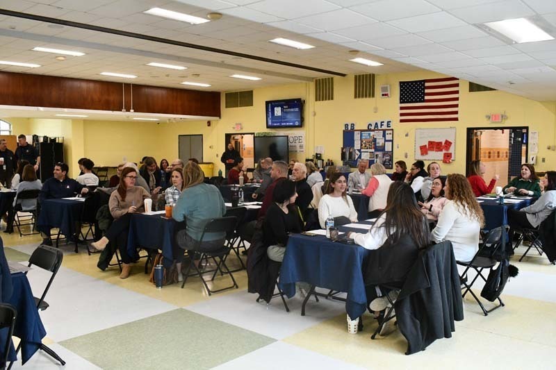 On Jan. 21, BBP staff, students, and community members came together to review and discuss the results of December’s strategic plan survey, which gathered feedback on the district’s strengths, areas for growth and future priorities.