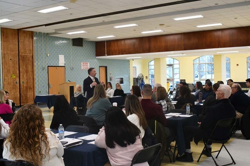 On Jan. 21, BBP staff, students, and community members came together to review and discuss the results of December’s strategic plan survey, which gathered feedback on the district’s strengths, areas for growth and future priorities.