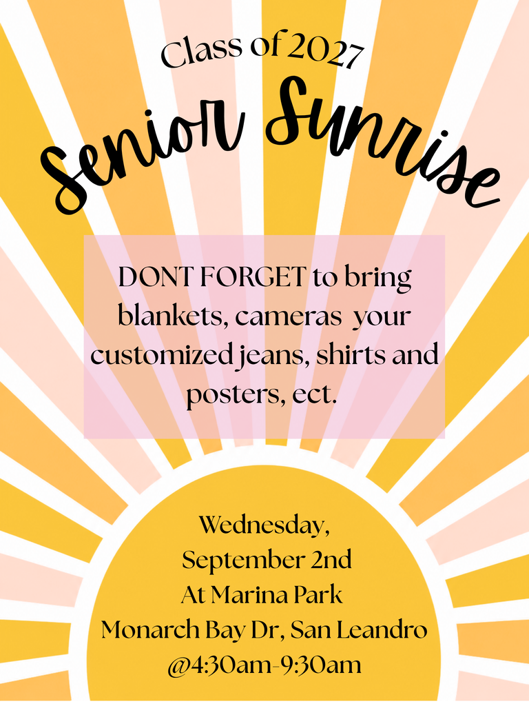 Senior Sunrise